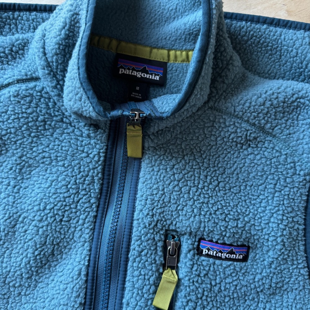Patagonia Retro-X Vest Mens Medium Fleece Full Zip Outdoors Hiking Trail Active - Picture 5 of 8